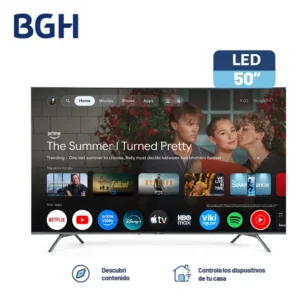 Smart TV BGH 50'' 4K UHD Google TV WiFi B5026UG6G