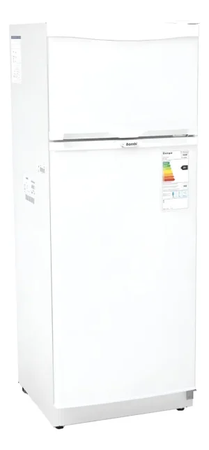 Heladera Bambi Con Freezer 329 Lts 2f-1600b Blanca Color Blanco