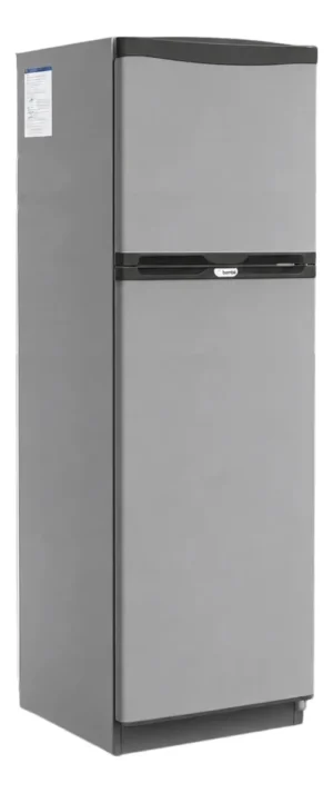 Heladera Con Freezer Bambi 2f1800 Color Plateado